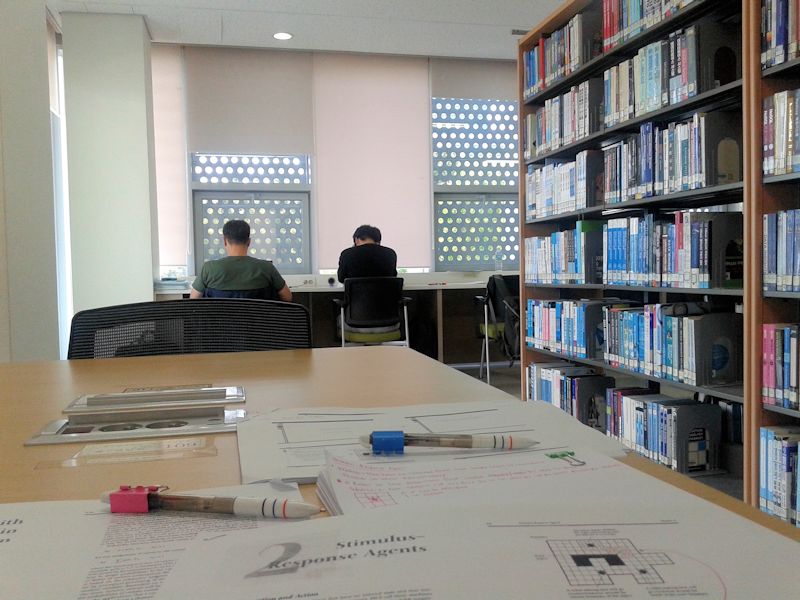 Tempat Saya Belajar di Perpustakaan